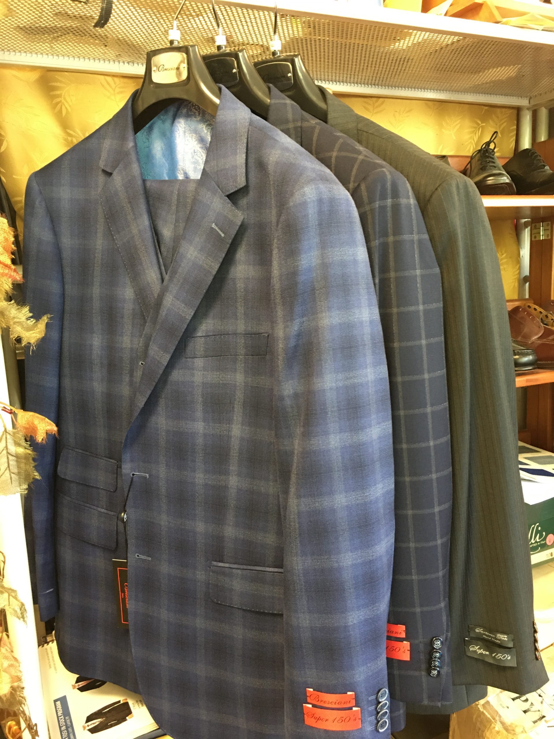 3 Bresciani Suits for One Sharp Fella!